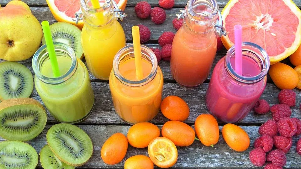 Saft aus Entsafter