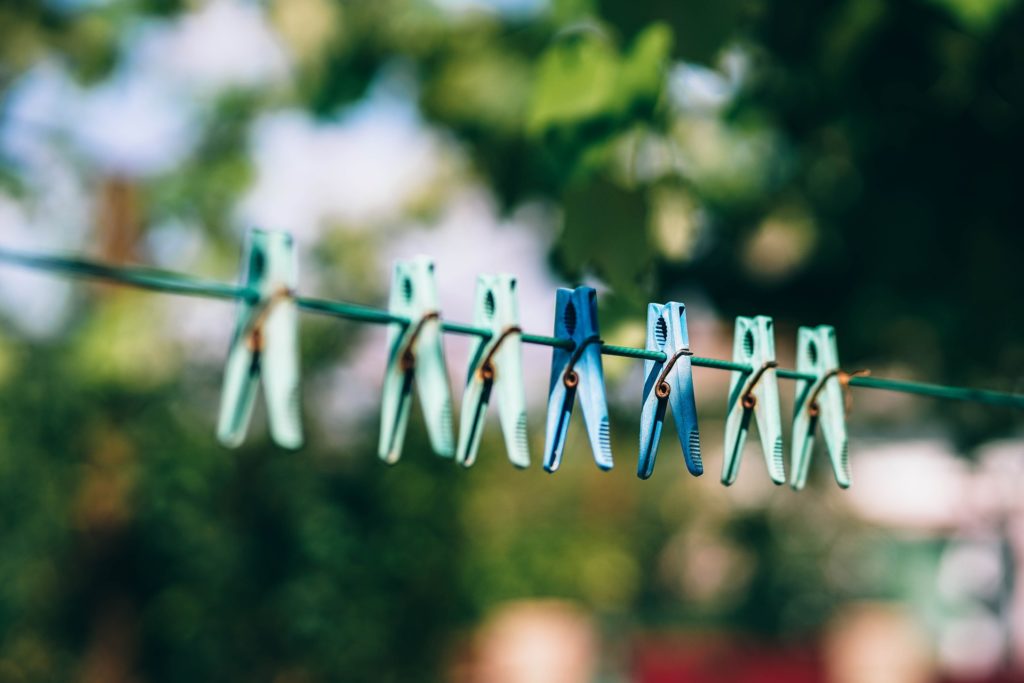 Wäscheleine für draußen