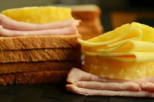 Ananasschneider Toast Hawai