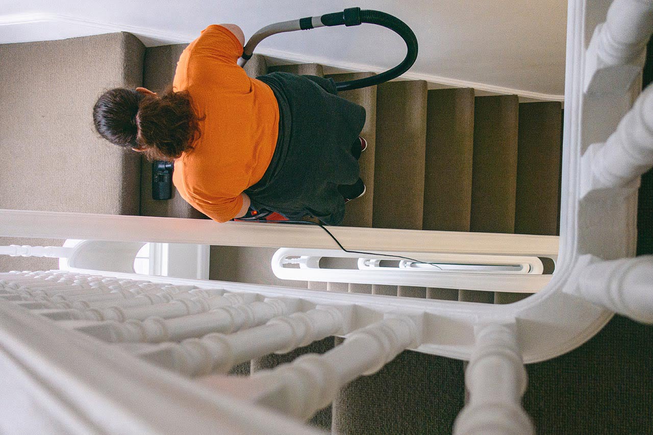 Dyson Akkusauger sind deutlich handlicher als herkömmliche Staubsauger.