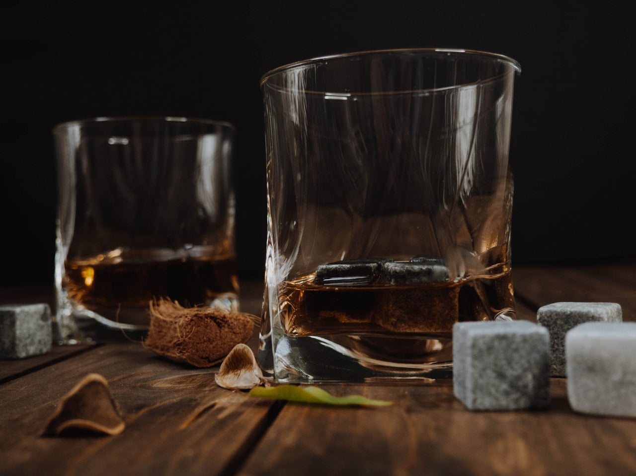 Whisky Steine Test