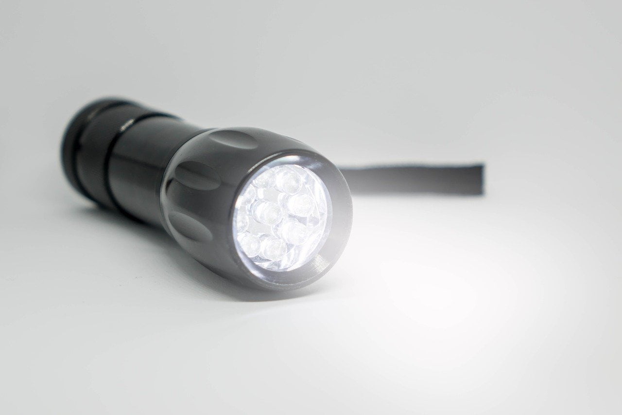 LED Taschenlampe Test